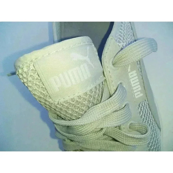 PUMA Women's LIGHT GRAY LADIES LACE UP SNEAKERS, SIZE 8 - Picture 10 of 11